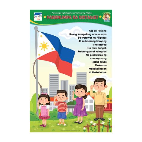 panunumpa sa watawat clipart